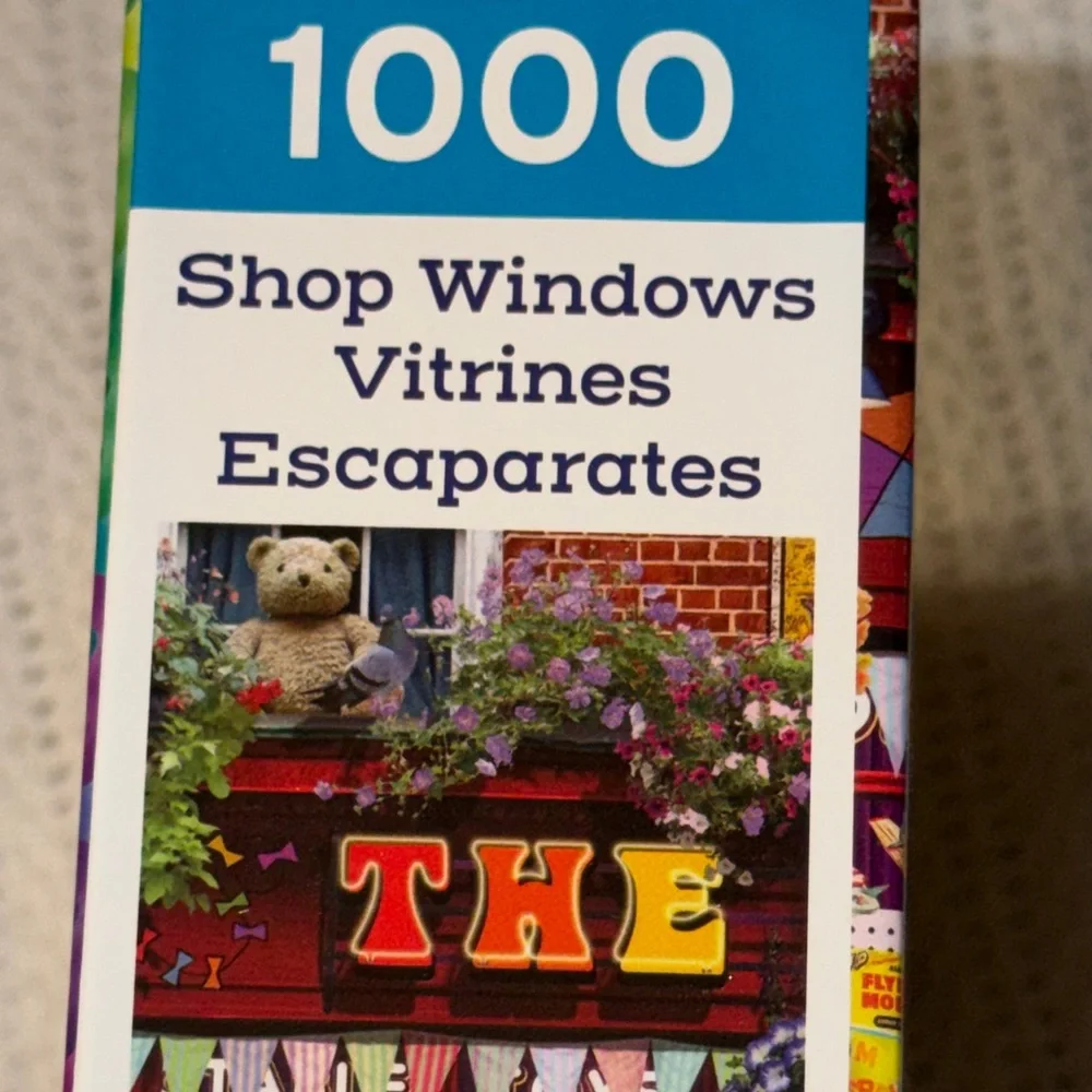 Shop Windows Puzzle - 1000 Pieces The Toy Box NEW Sealed